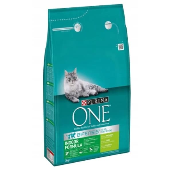 PURINA ONE INDOOR FORMULA Kattefoder med kalkun 9,75 kg