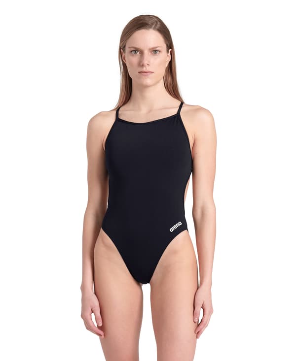 Arena Dame Badedragt Blonde Back Solid 38