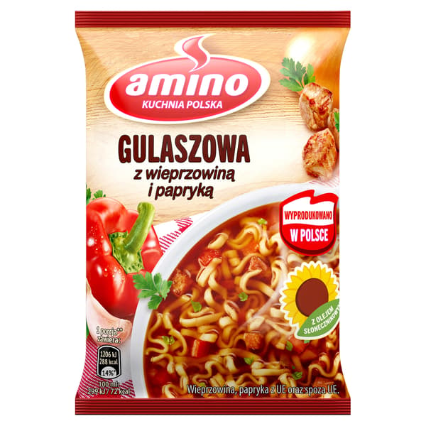 Amino Instant Gullaschsuppe 59g