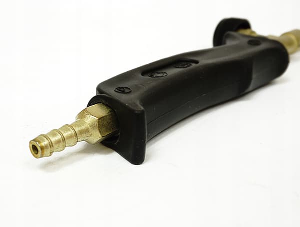 Kaasupoltin letkulla, 3 suutinta, kapea kärki, SilverTools AB0015