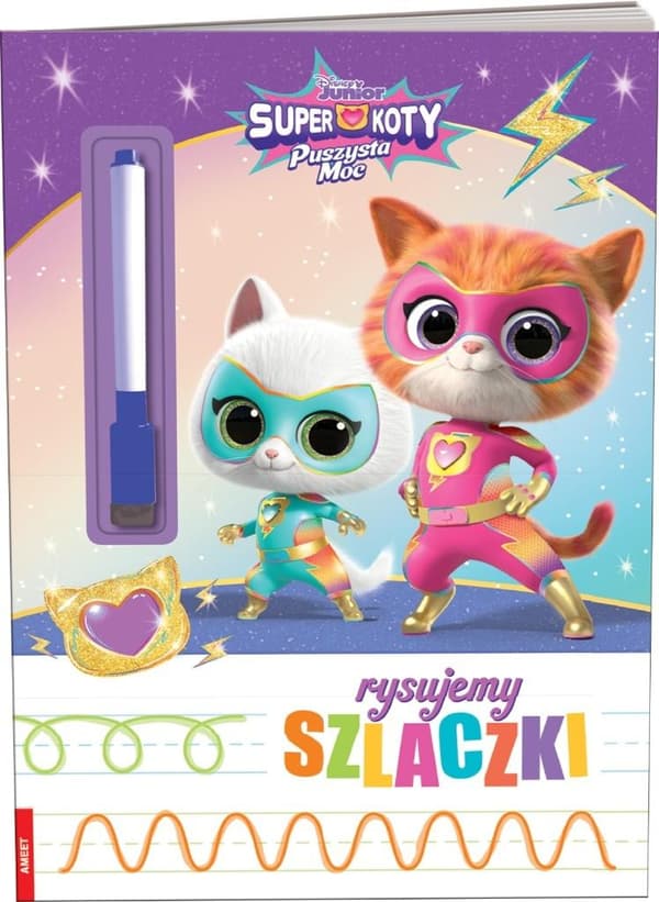 Superkatte. Lad os tegne mønstre