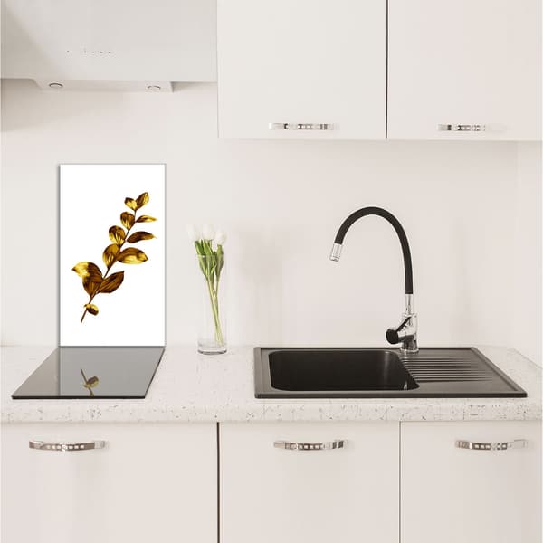SKÄRBRÄDA I GLAS 30x52 Guld