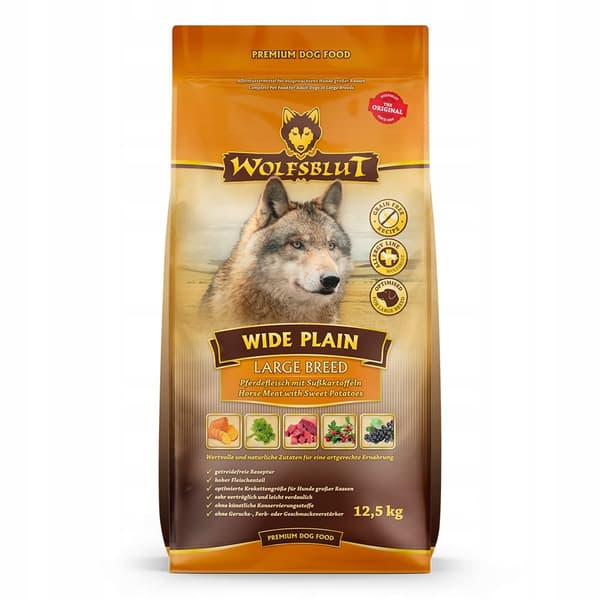 Tørfoder til hund Wolfsblut Wide Plain Large 12,5 kg