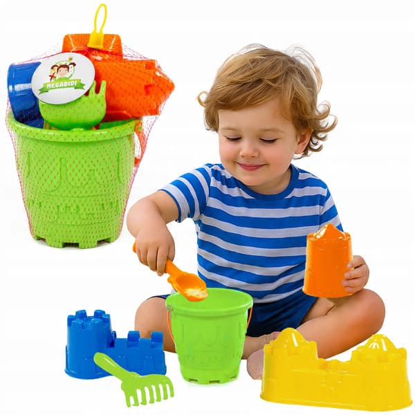 Sandhink 25cm låsskruvspade strandsats 6 st