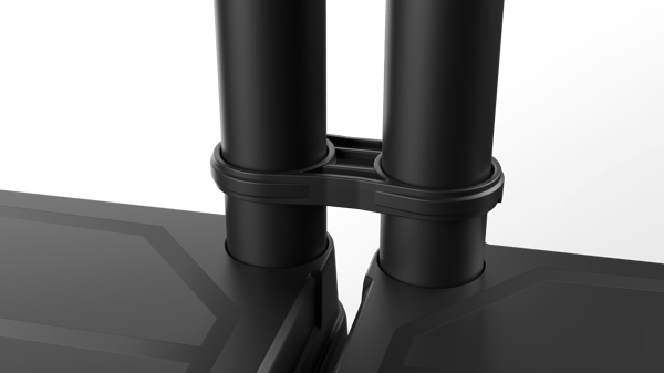 QBRICK SYSTEM Hyllsystem 60/30x4 plastförvaringsställ