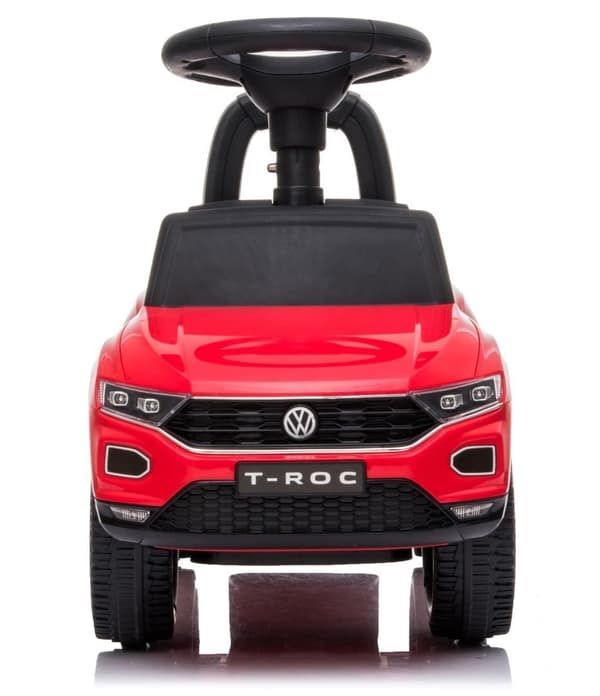 Volkswagen T-Roc rød pusher rollator