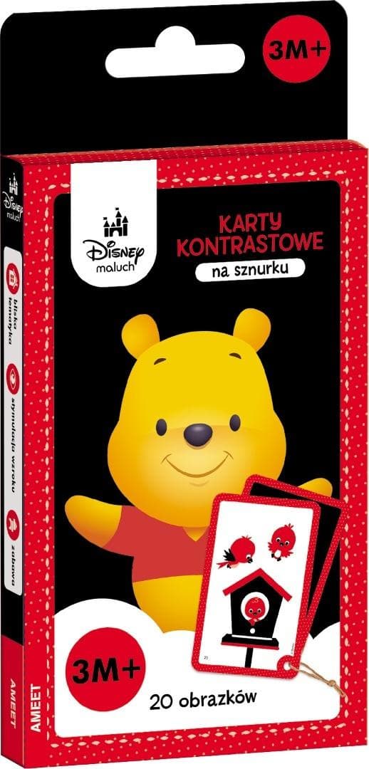 Disney småbarn. Kontrastkort