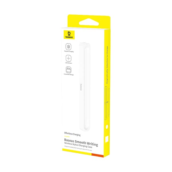 Ladeetui til Baseus Smooth Writing stylus med USB-C kabel 3A 30cm - hvid