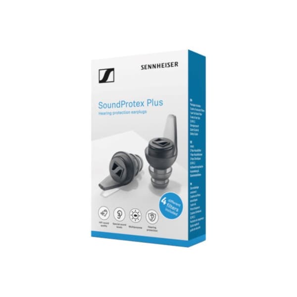 Sennheiser SoundProtex Plus – ørepropper med 5 filtre
