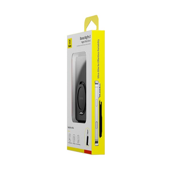 Magnetisk kortholder med MagSafe-stativ - Sort