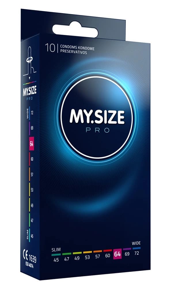 MYSIZE PRO Kondomit 64 mm 10 kpl