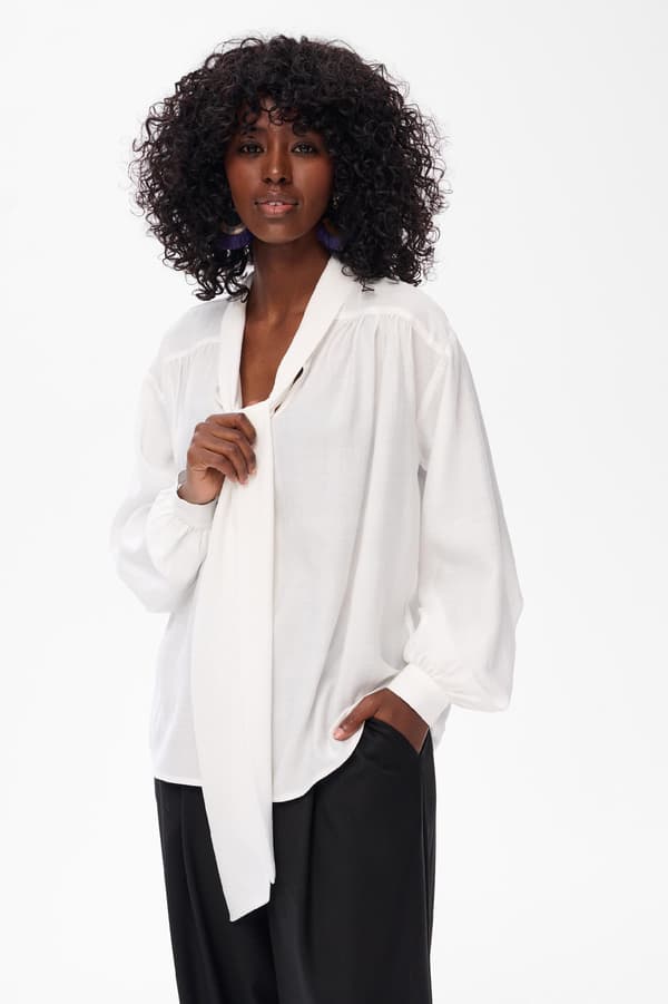 Damebluse Lea Ecru Damebluse Lea Ecru 40/42