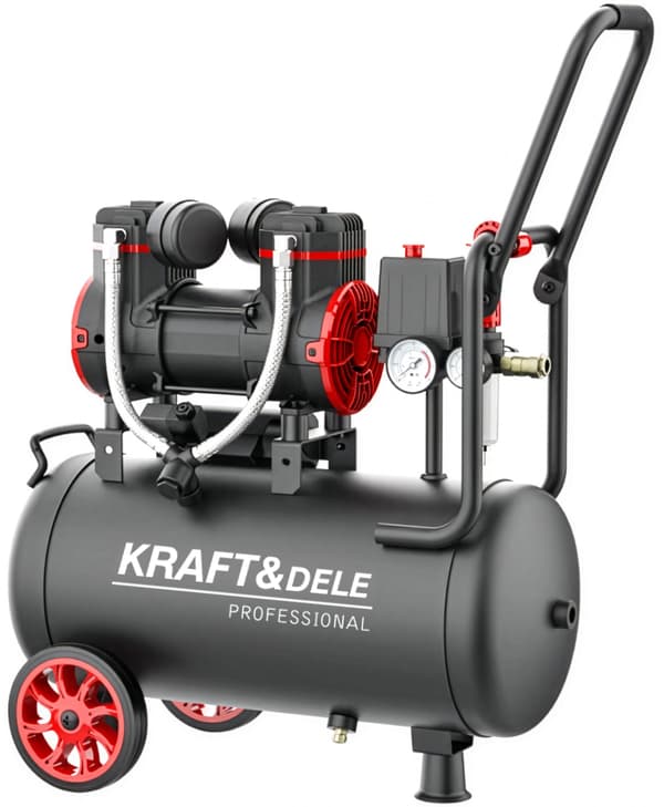 24L kompakt blyfri kompressor | Kraft&Dele