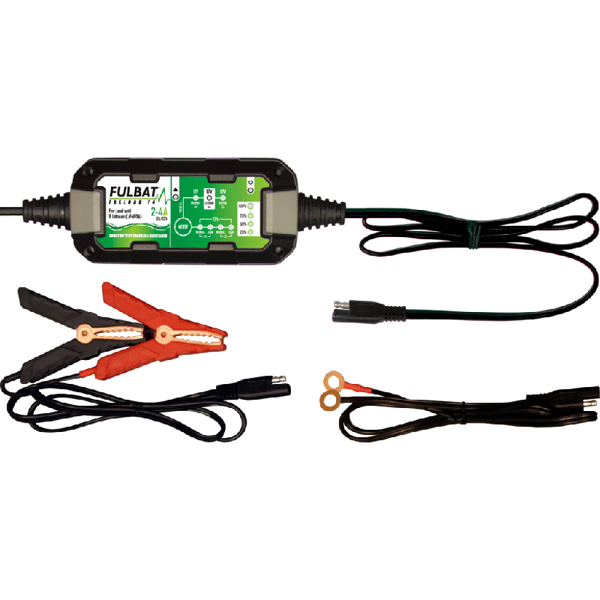 FULBAT FULLOAD F4 oplader - 6V/12V OPLADER 2-4A (NY)