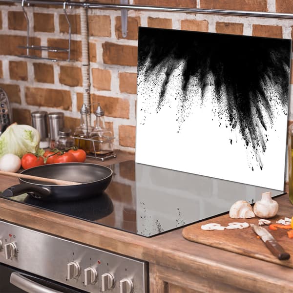 Glasbeskyttelsesplade til komfur 60x52 Explosion