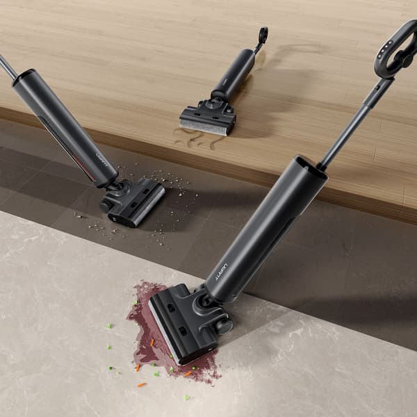 UWANT D600 våd-/tørstøvsuger med moppefunktion - sort