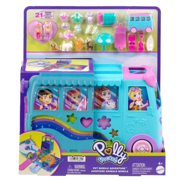 Polly Pocket. Transformerende campingvogn