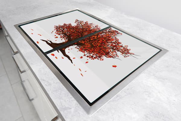 GLASSKYDDSPLÅT 75x52 TRÄD