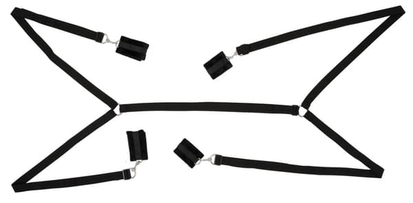 Bad Kitty Bondage Sæt Remme til Seng