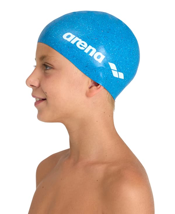 Arena SILIKONE JUNIOR KASKET BLÅ_MULTI