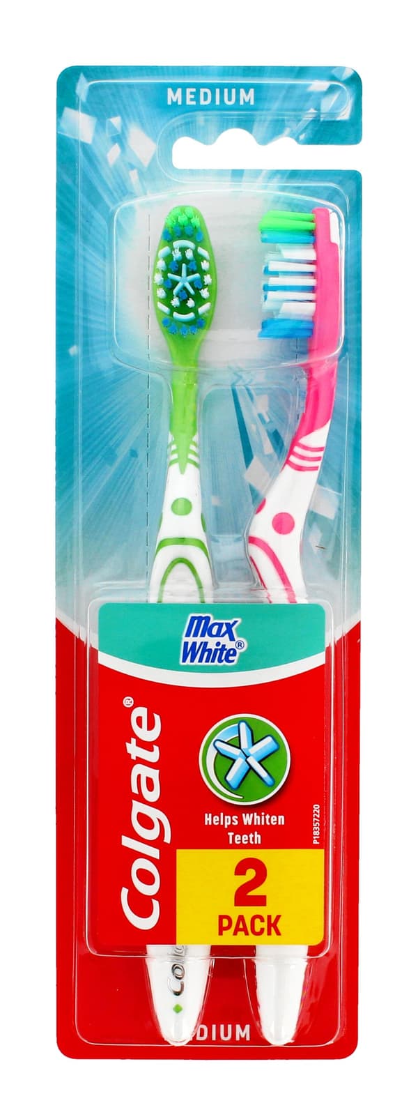Colgate Max White tandborste 1+1 gratis