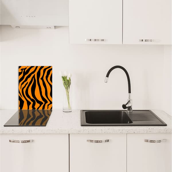 SKÄRBRÄDA I GLAS 40x52 Tiger
