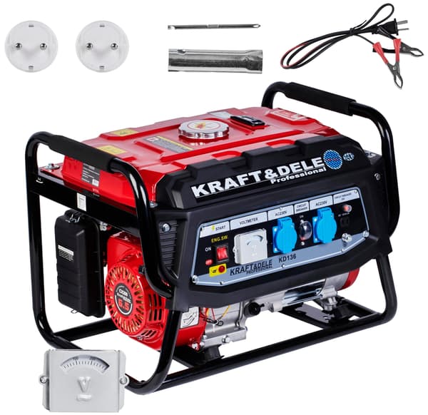 3000W enfasgenerator | Kraft&Dele