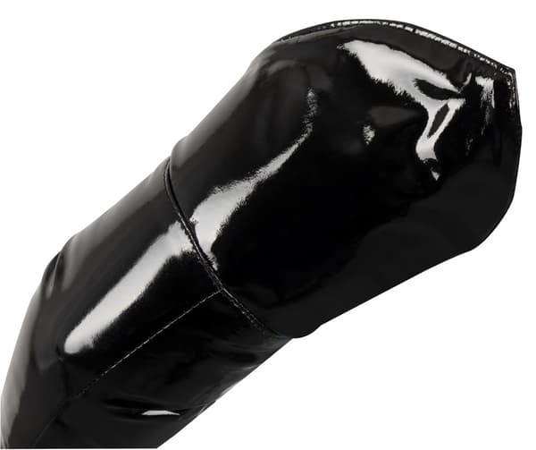 Black Level Sorte Lange Vinylhandsker Små