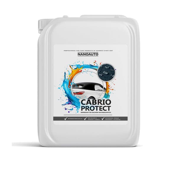 NANOAUTO CABRIO PROTECT tygtakimpregnering 2L