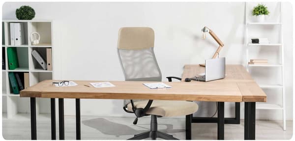 Sofotel Sydney kontorstol med mikronet, beige