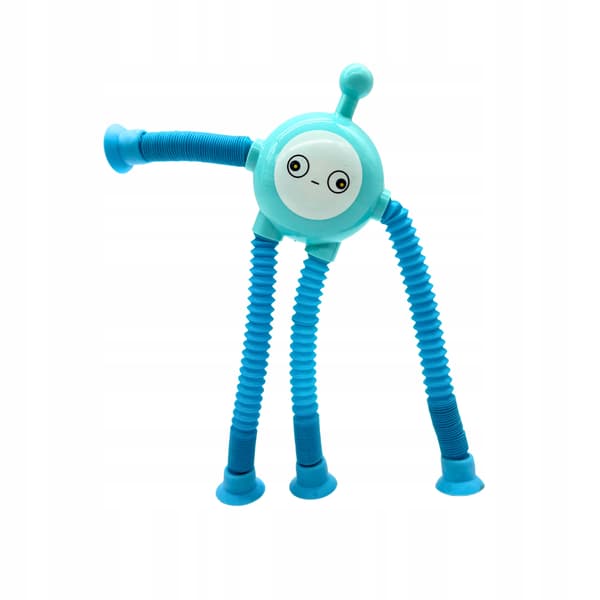 MEGADIDI SENSORY ROBOT poprør strækbart RØR SUGEKOPP