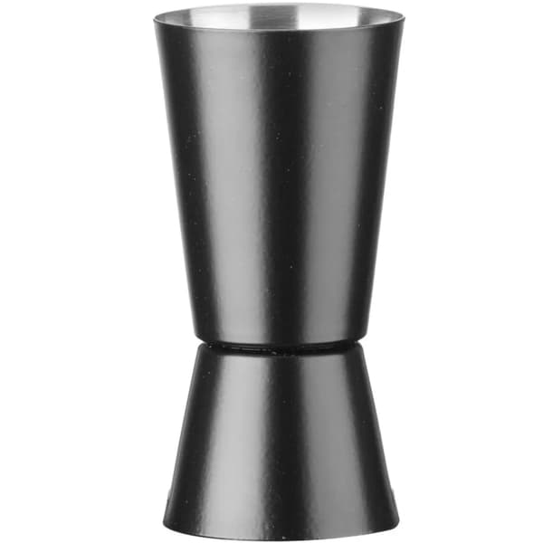 Bartendersæt i rør, shaker, jigger, si, muddler, ske - sort