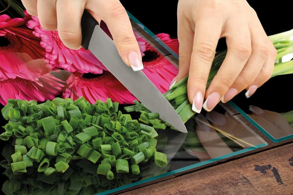GLASBESKYTTELSESPLADE 75x52 GERBERA