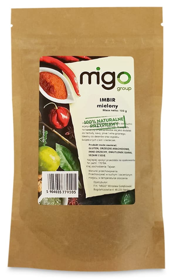 Malen ingefära (100g) - MIGOgroup