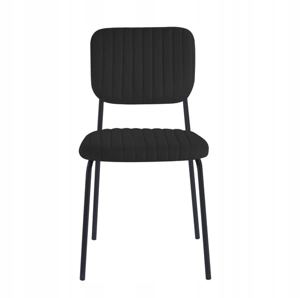MINIMALISTISK SORT MODERNE FLØJLSVATTET LOFTSTOL
