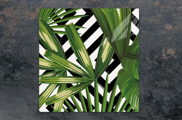GLASSKYDDSPLÅT FÖR SPIS 50x52 BLAD