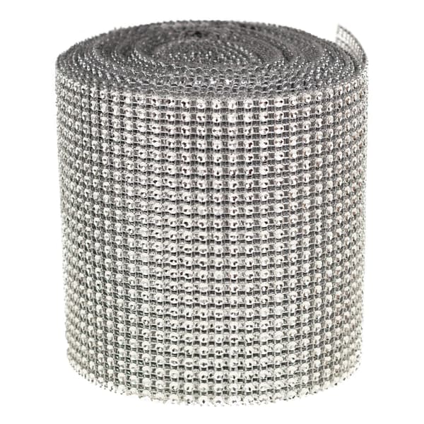 TG51184 SØLV DIAMANT STRIP RINASTEN RING