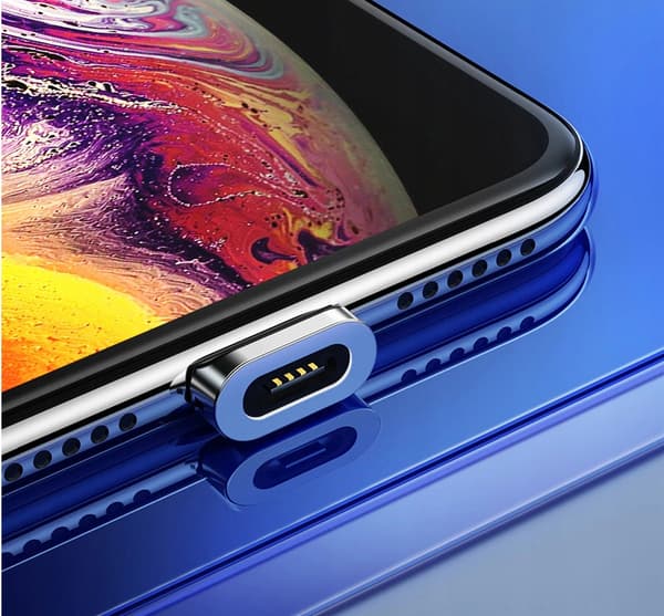 Magnetisk USB-C 3A snabbladdningskabel 3.0 med dataöverföring