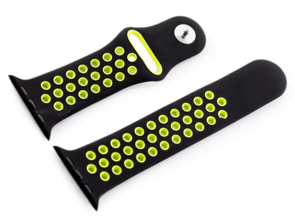 Apple Watch U24 rem - sort/grøn - 42/44mm