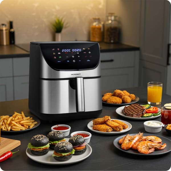 Airfryer 8l Berdsen 1700W BD-659 silver