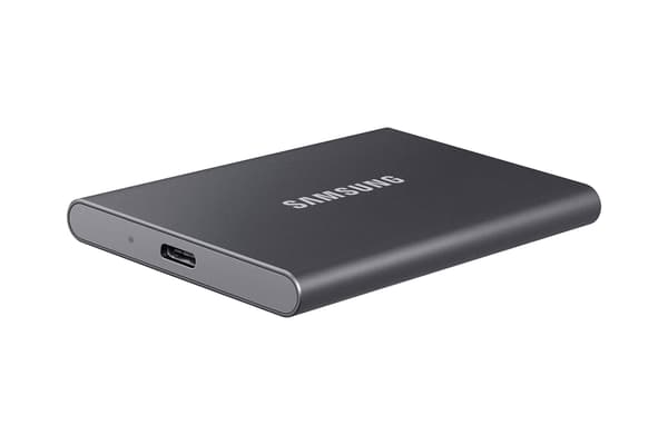 Samsung SSD T7 Portable 2TB Grå Ekstern Harddisk, USB Type-C