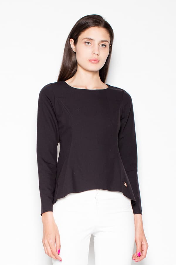 VT013 Bluse Sort S