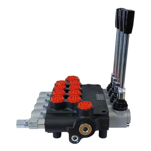Hydraulisk fordeler 80L 4 fire-sektion