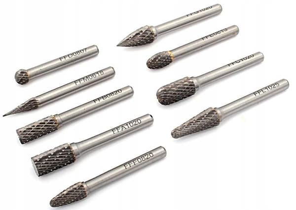 Wolfram cylindrisk rasp ¤ 8x20x60/6mm C