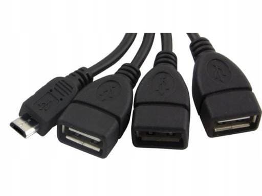 Esperanza EA158 USB-hub 3xUSB 2.0 + 1x MICRO-USB, svart