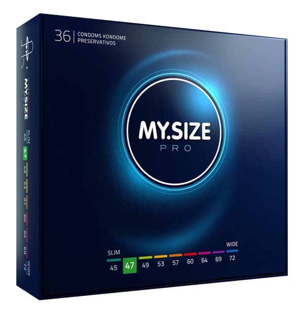 MYSIZE PRO Kondomit 47 mm 36 kpl