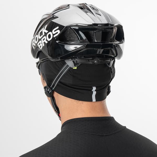 Vendbar vintercykelkasket, størrelse 54-61 cm - sort