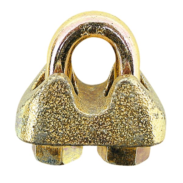 Stålvajerklämma 8mm 10mm 41mm granit