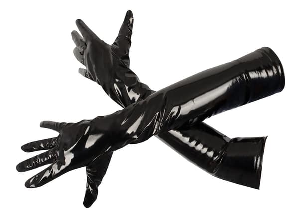 Black Level Sorte Lange Handsker M