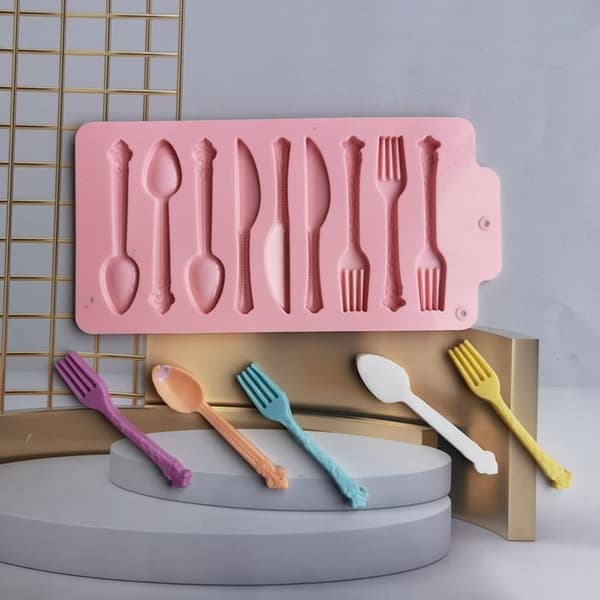 Silikoneforme gafler skeer knive